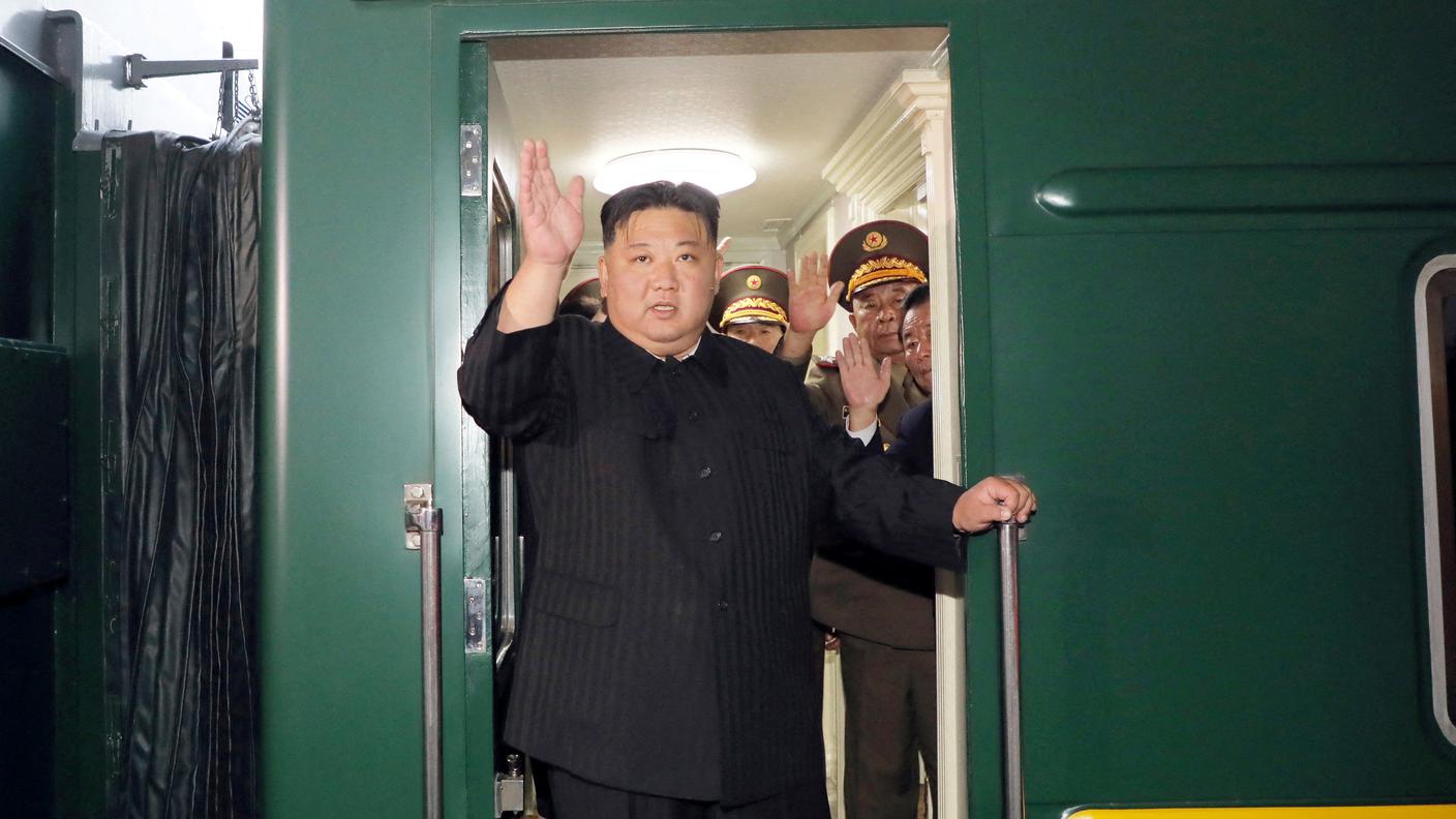 Kim Jong Un ha scelto un treno blindato per raggiungere l'estremo oriente russo