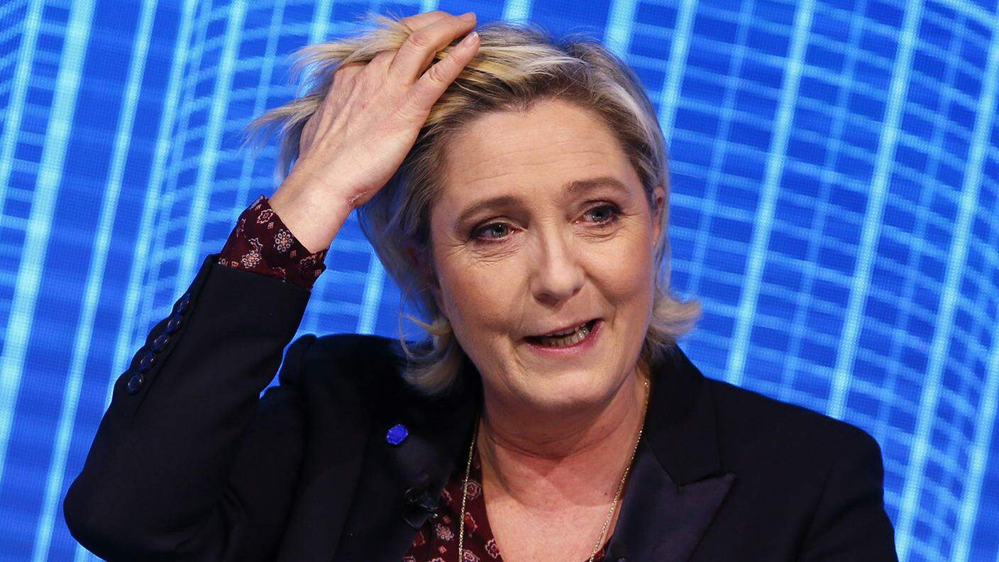 Marine Le Pen, candidata dell'estrema destra all'Eliseo