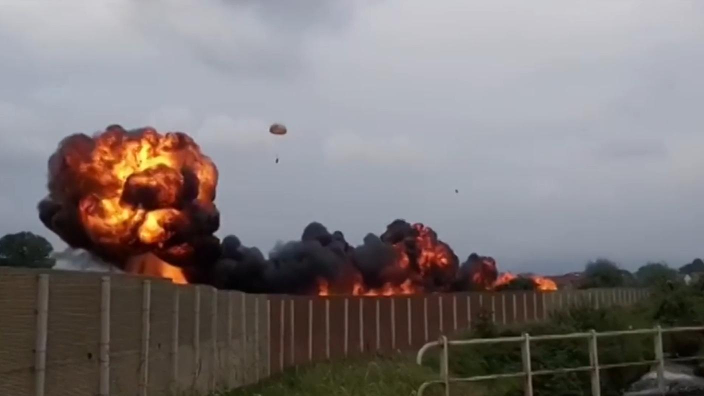 Lo schianto della Freccia Tricolore