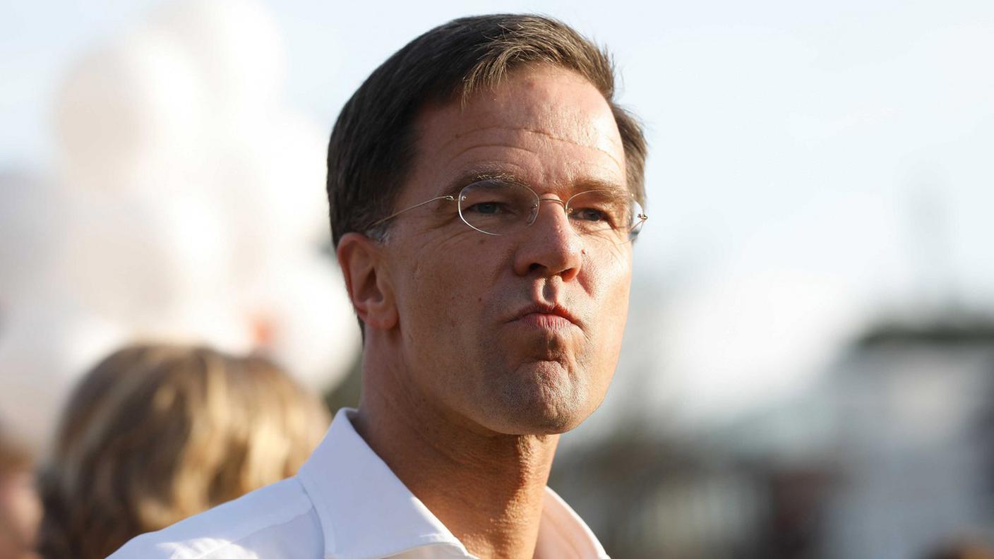 Rutte risponde a muso duro