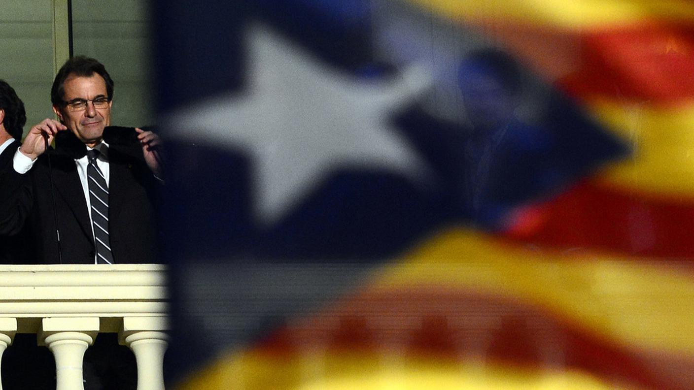 Artur Mas, all'epoca in cui era presidente della Catalogna 