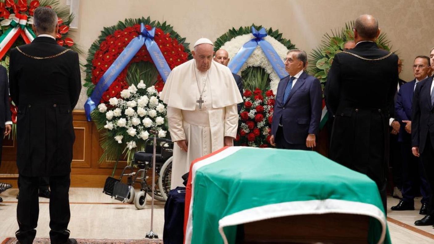 L'ultimo saluto al Senato
