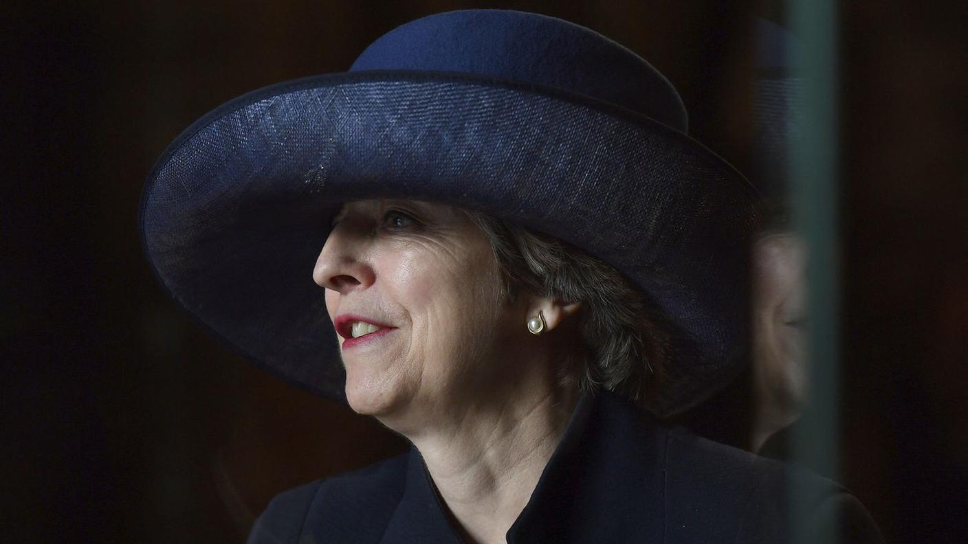 La premier britannica Theresa May
