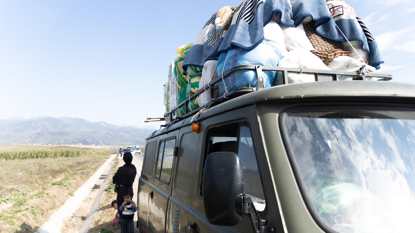 In fuga dal Nagorno Karabakh