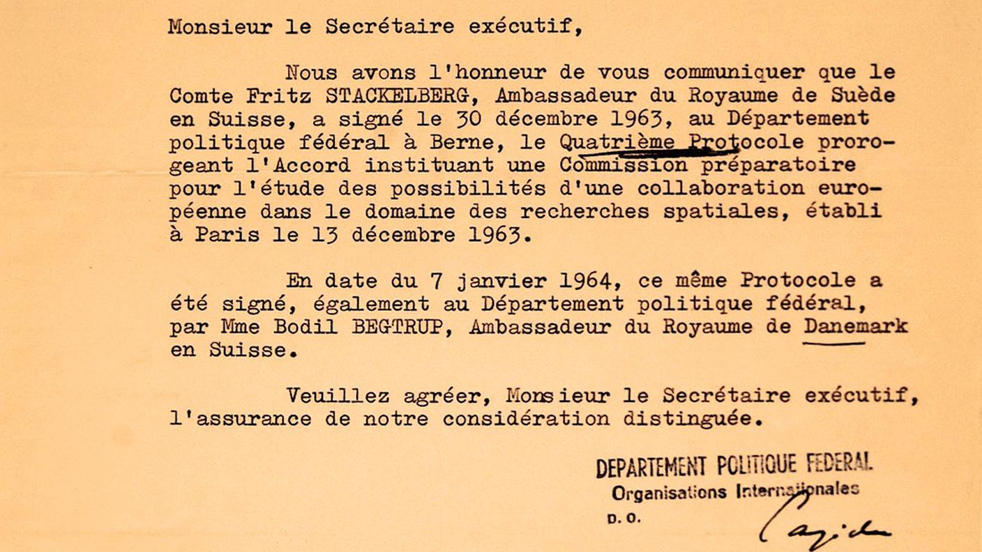 Dopo l'accordo di Meyrin, la Confederazione ha gestito anche le ratifiche dei vari protocolli di proroga 