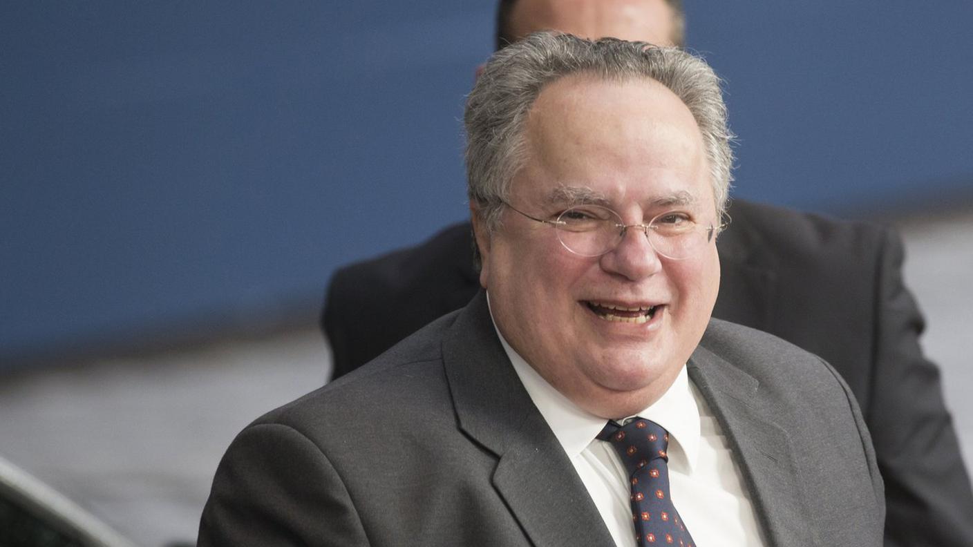 Il responsabile degli affari esteri Nikos Kotzias 