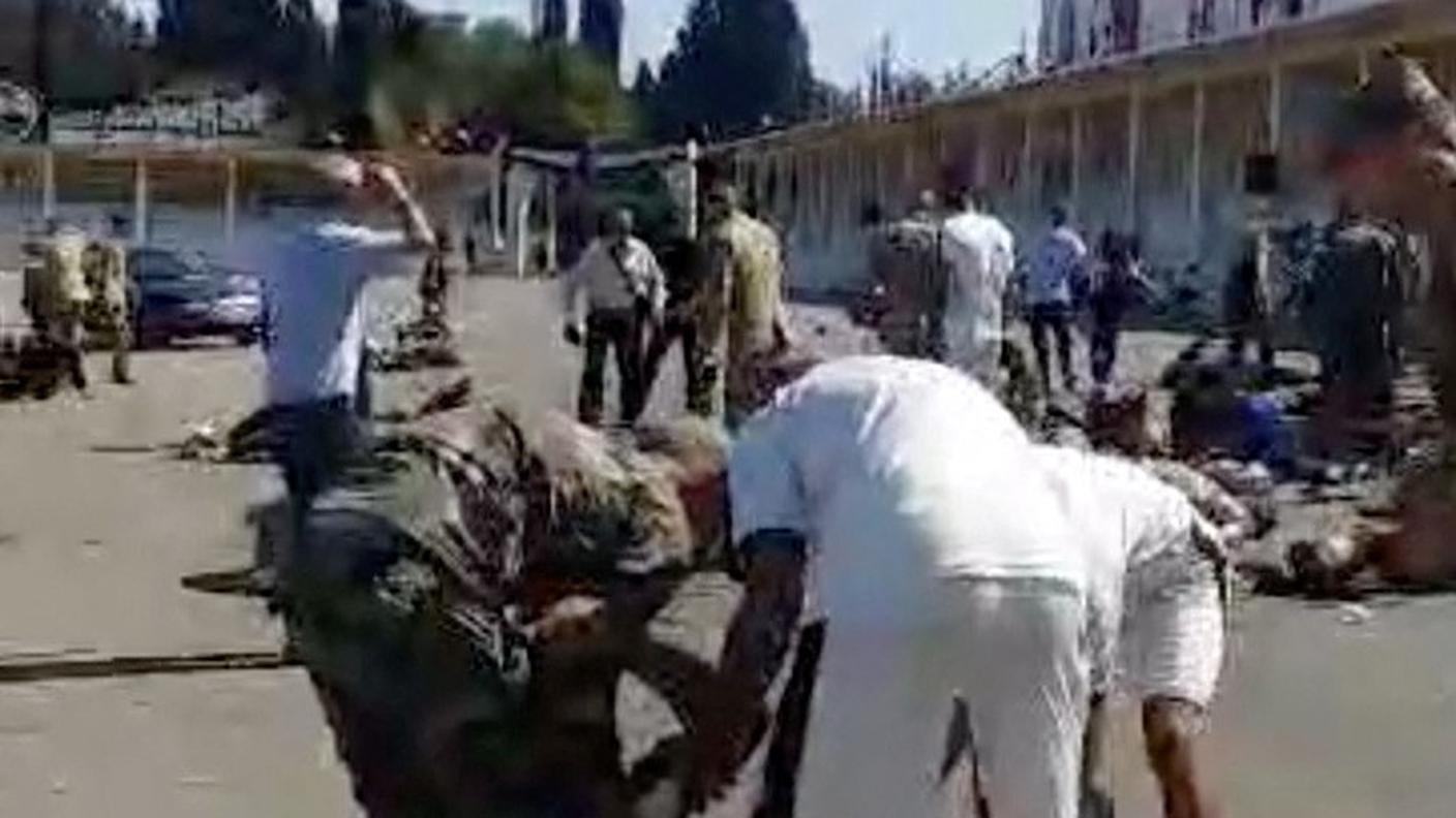 Attacco con drone a Homs in Siria.JPG