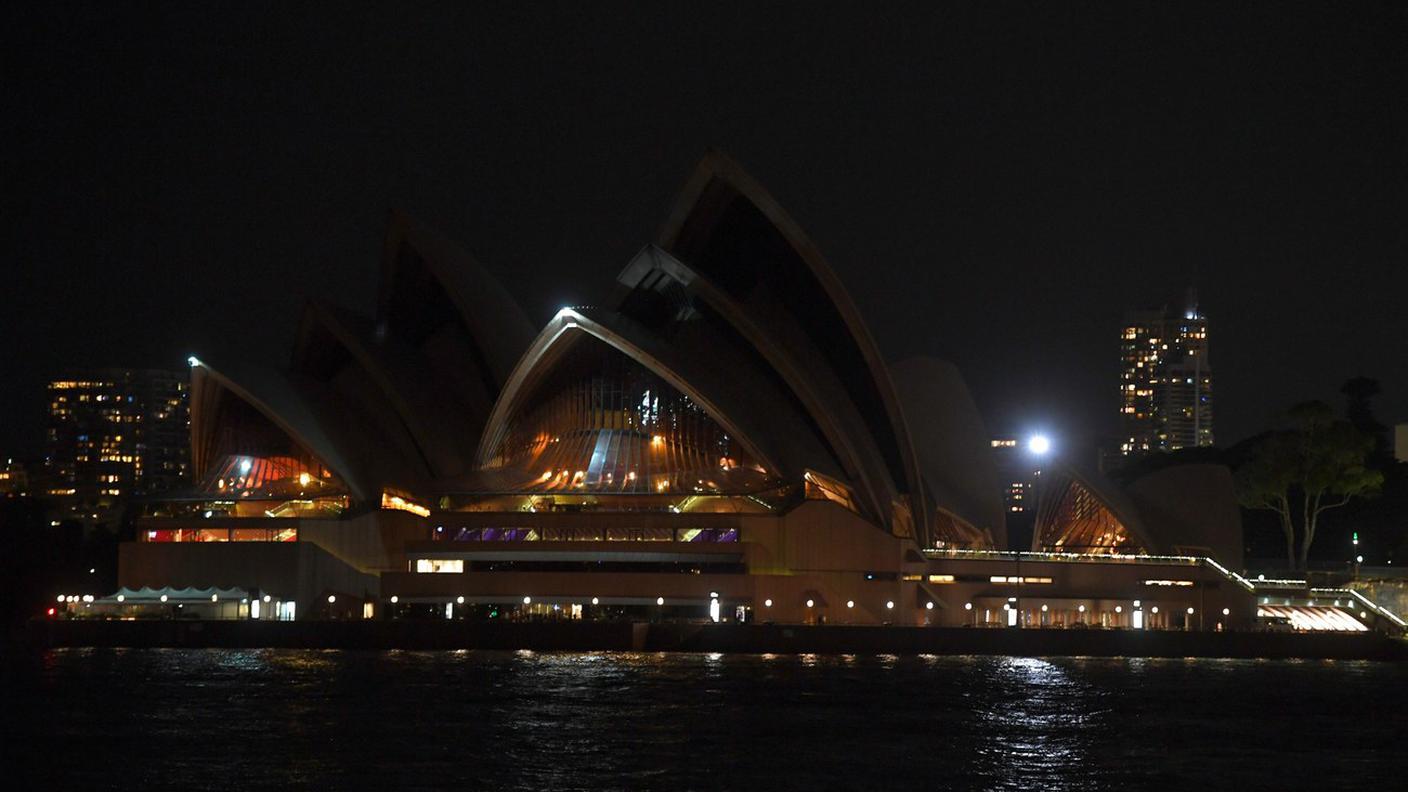 Luci spente a Sydney