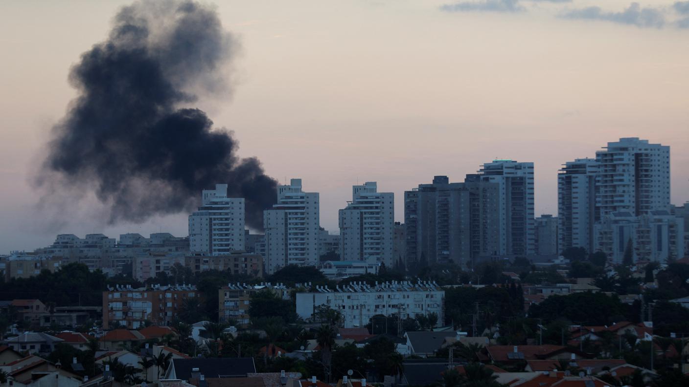 Missili su Israele - 07.10.2023