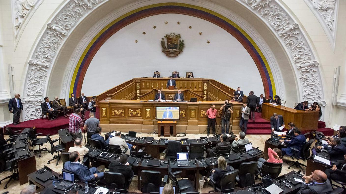 La sala dell'Assemblea nazionale