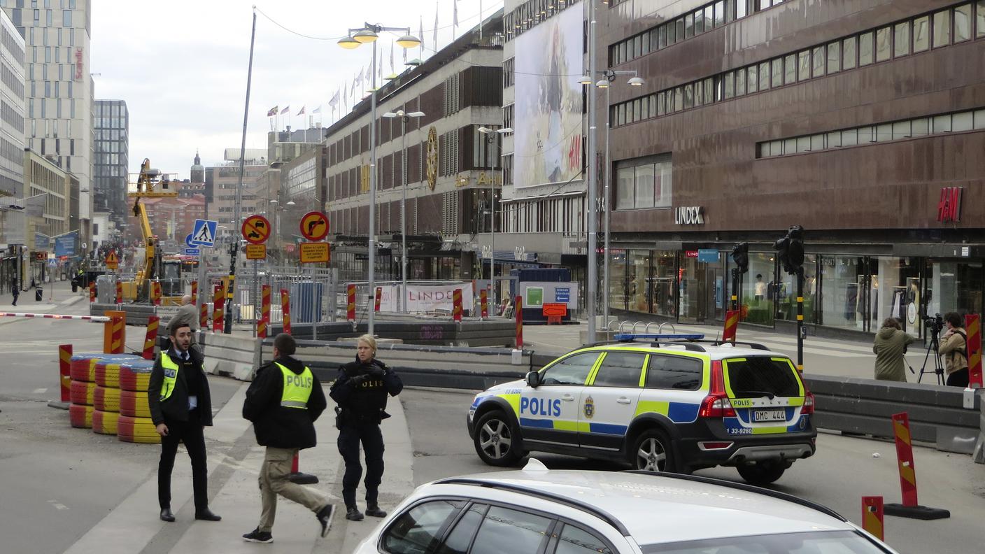 È accaduto in una via commerciale, Drottninggatan