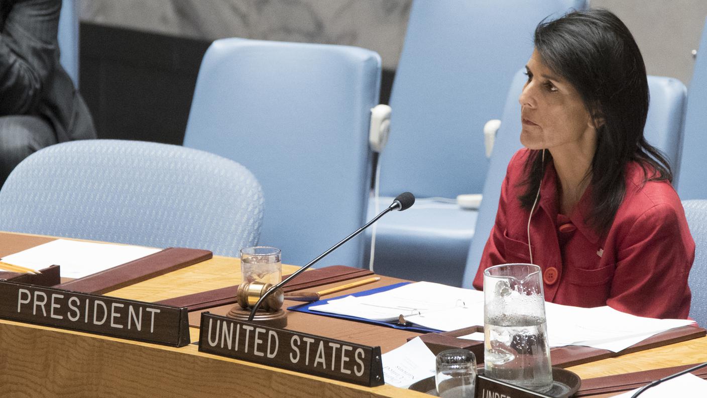 L'ambasciatrice statunitense all'ONU ha annunciato altre possibili rappresaglie