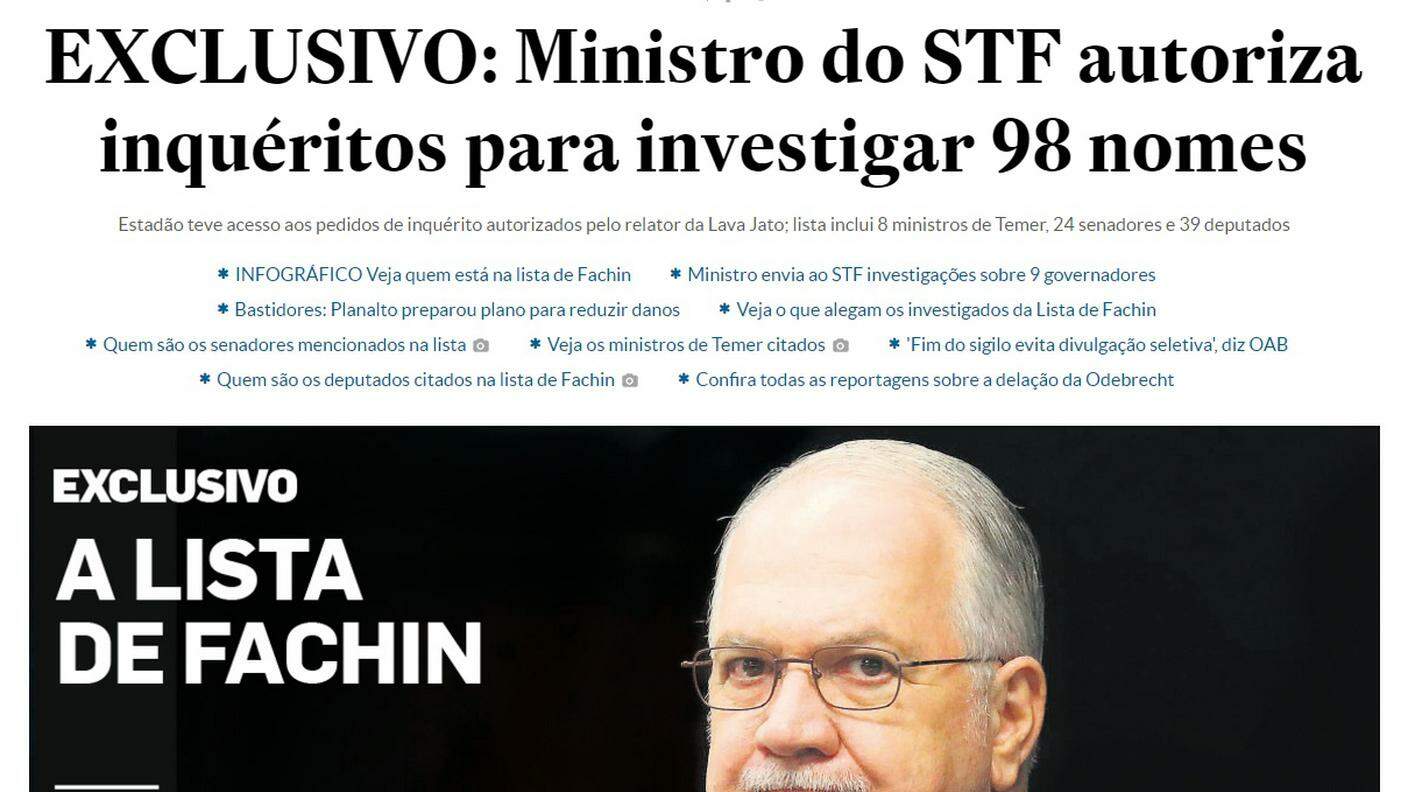 La stampa brasiliana fa tremare l'Esecutivo 