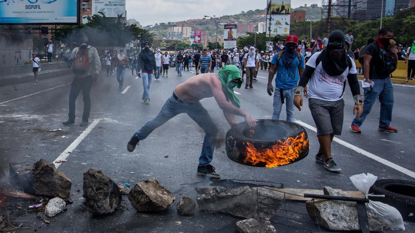 Proteste in corso da diversi giorni a Caracas