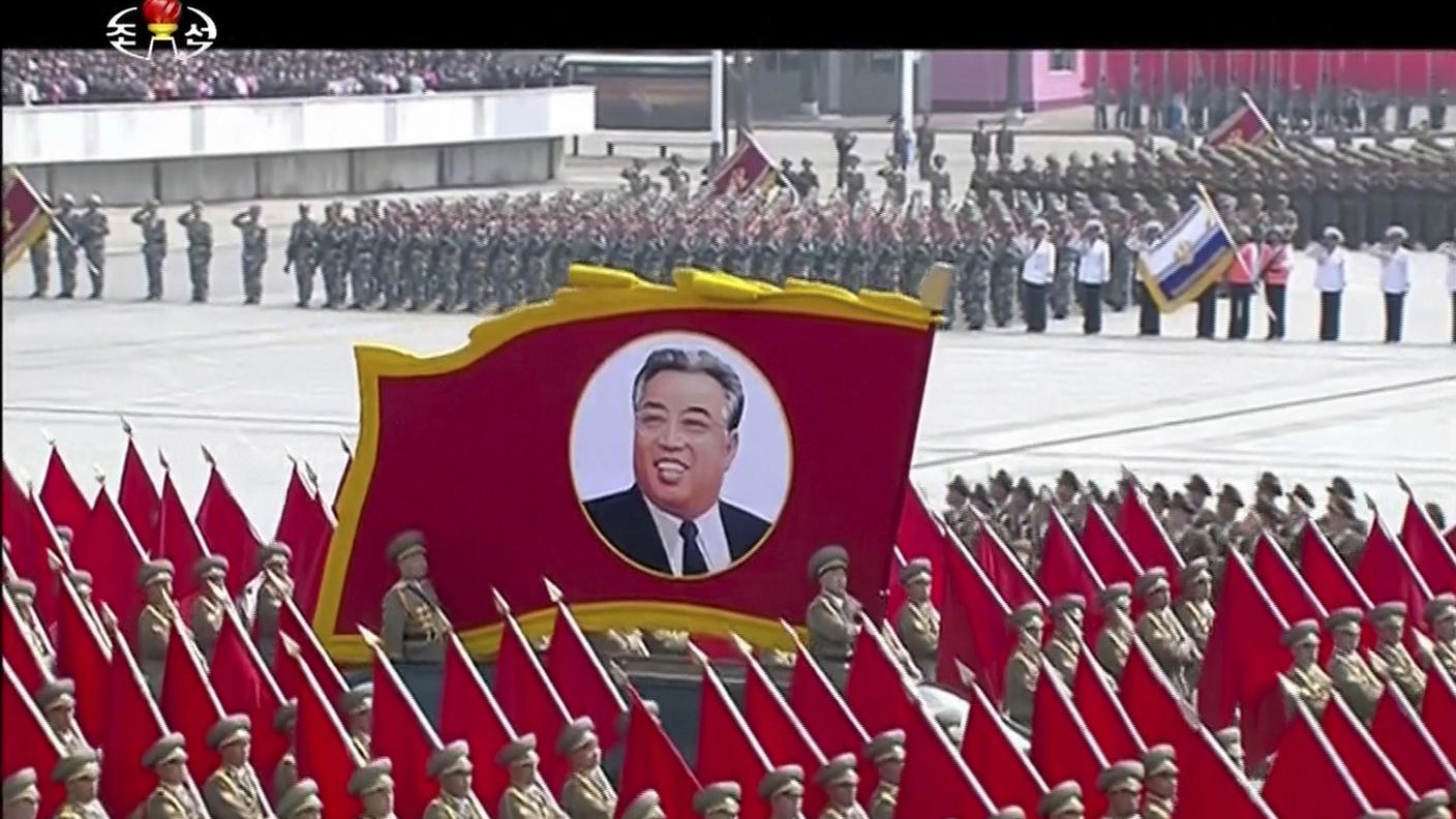 Parata militare a Pyongyang