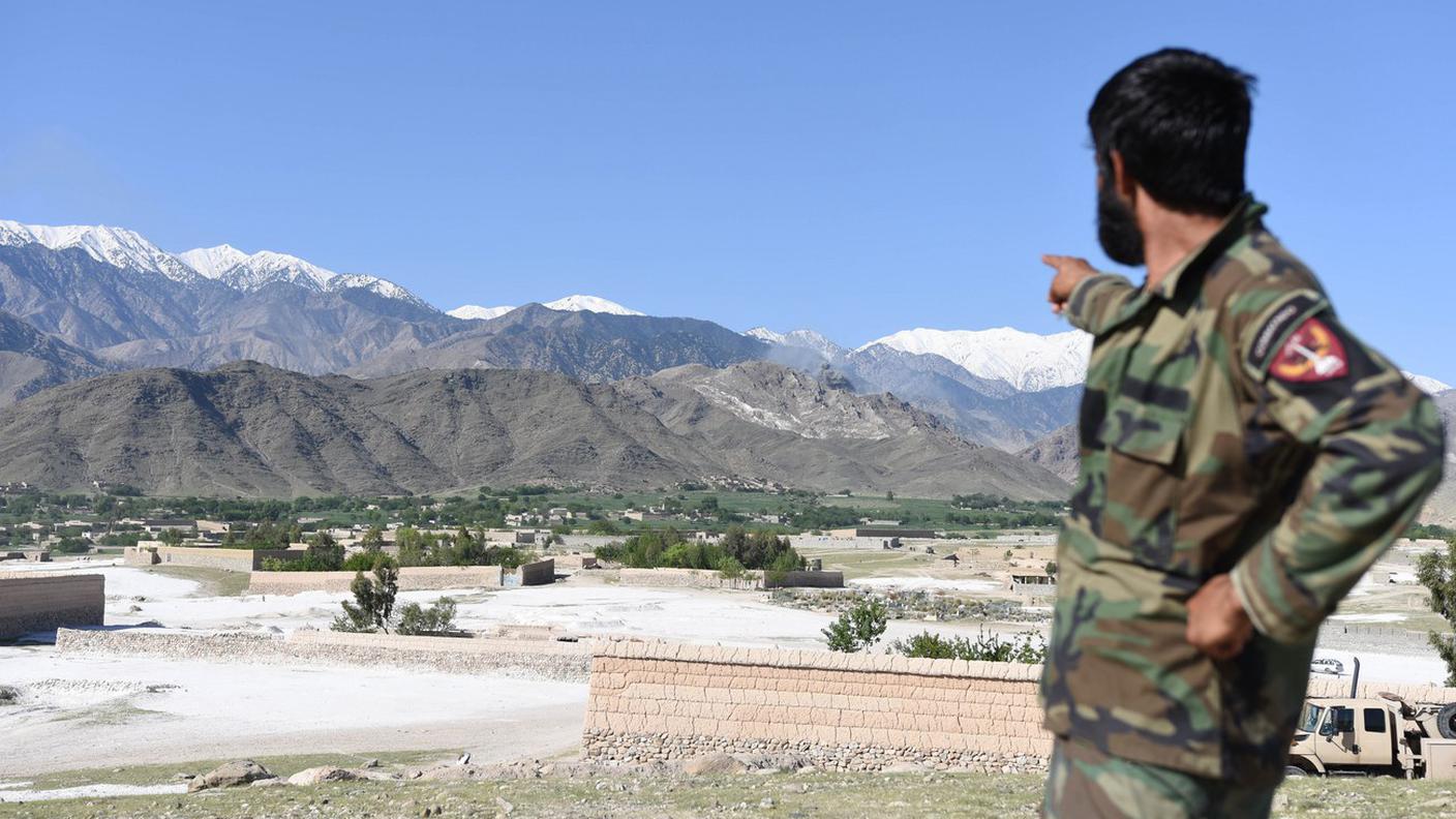 Un soldato afghano nella provincia di Nangarhar
