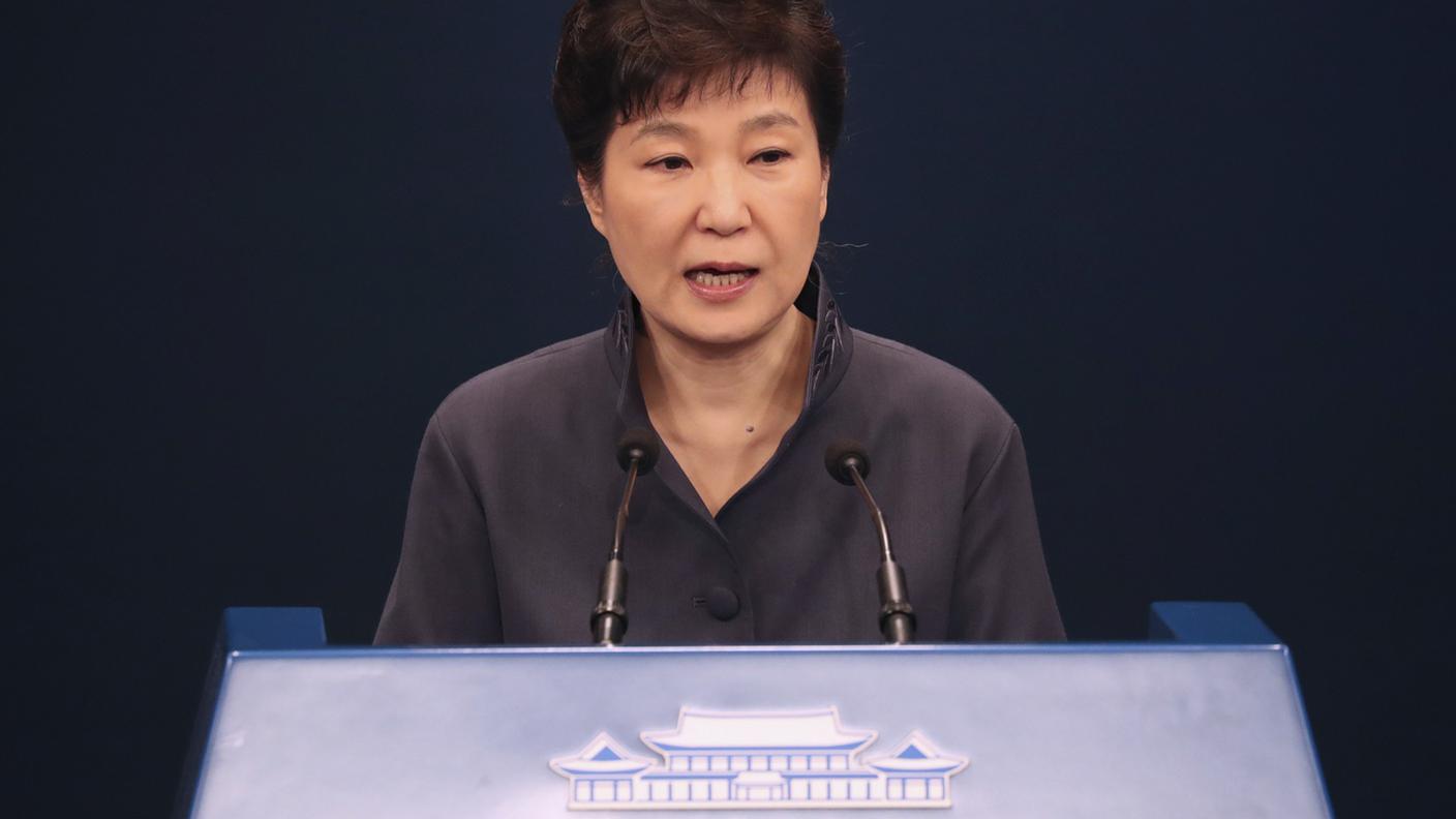L'ex presidente sudcoreana Park Guen-Hye