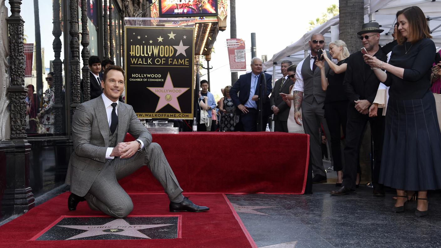 L'attore e la sua stella a Hollywood