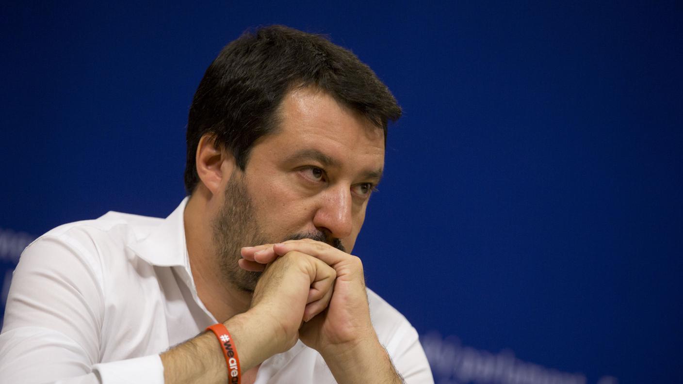 Il segretario della Lega Nord è legato alla conduttrice da due anni