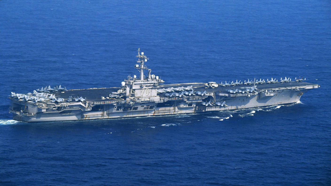 La portaerei Carl Vinson, dopo il Giappone, fa rotta verso Nord