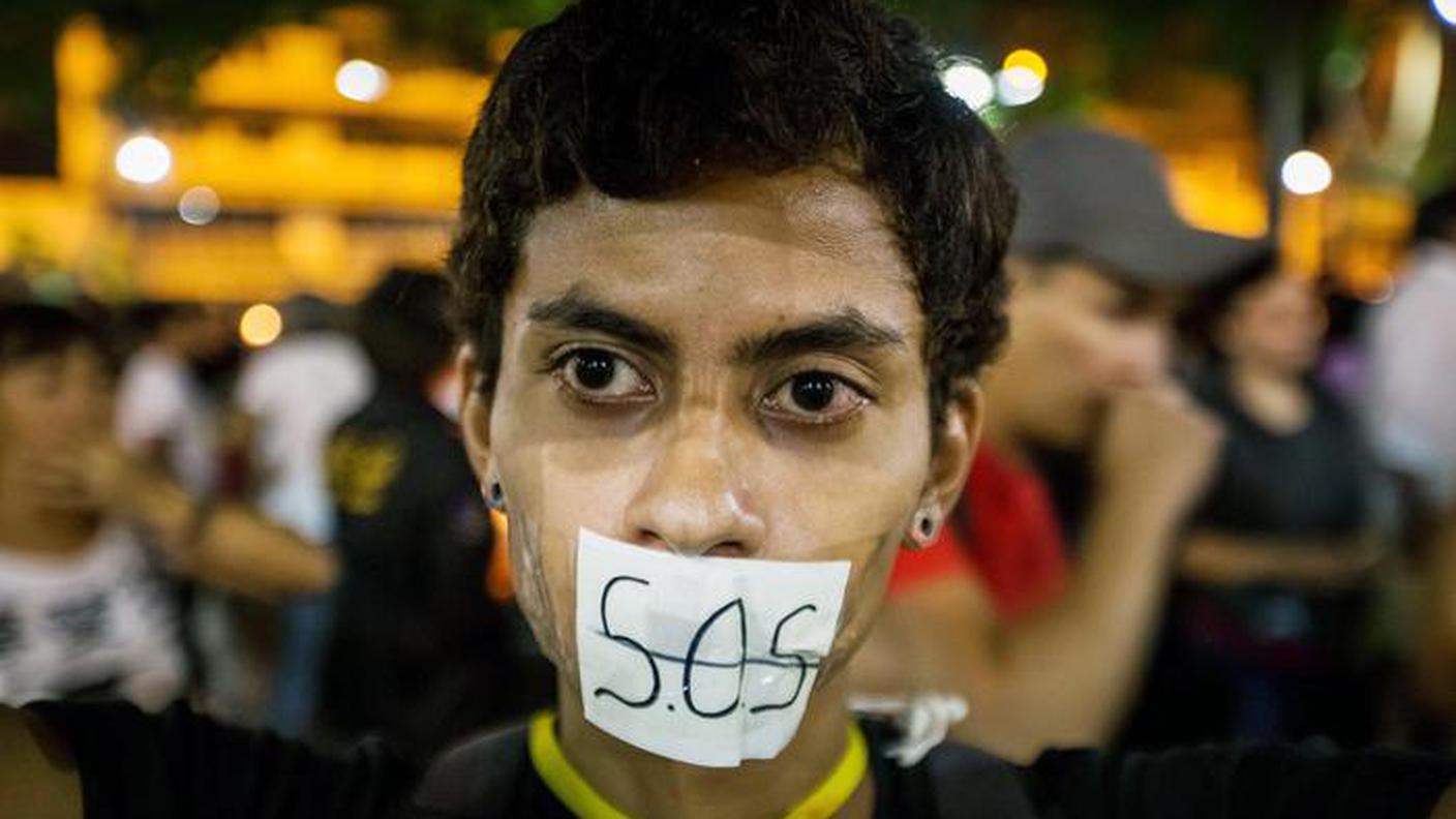 Manifestazioni a Caracas