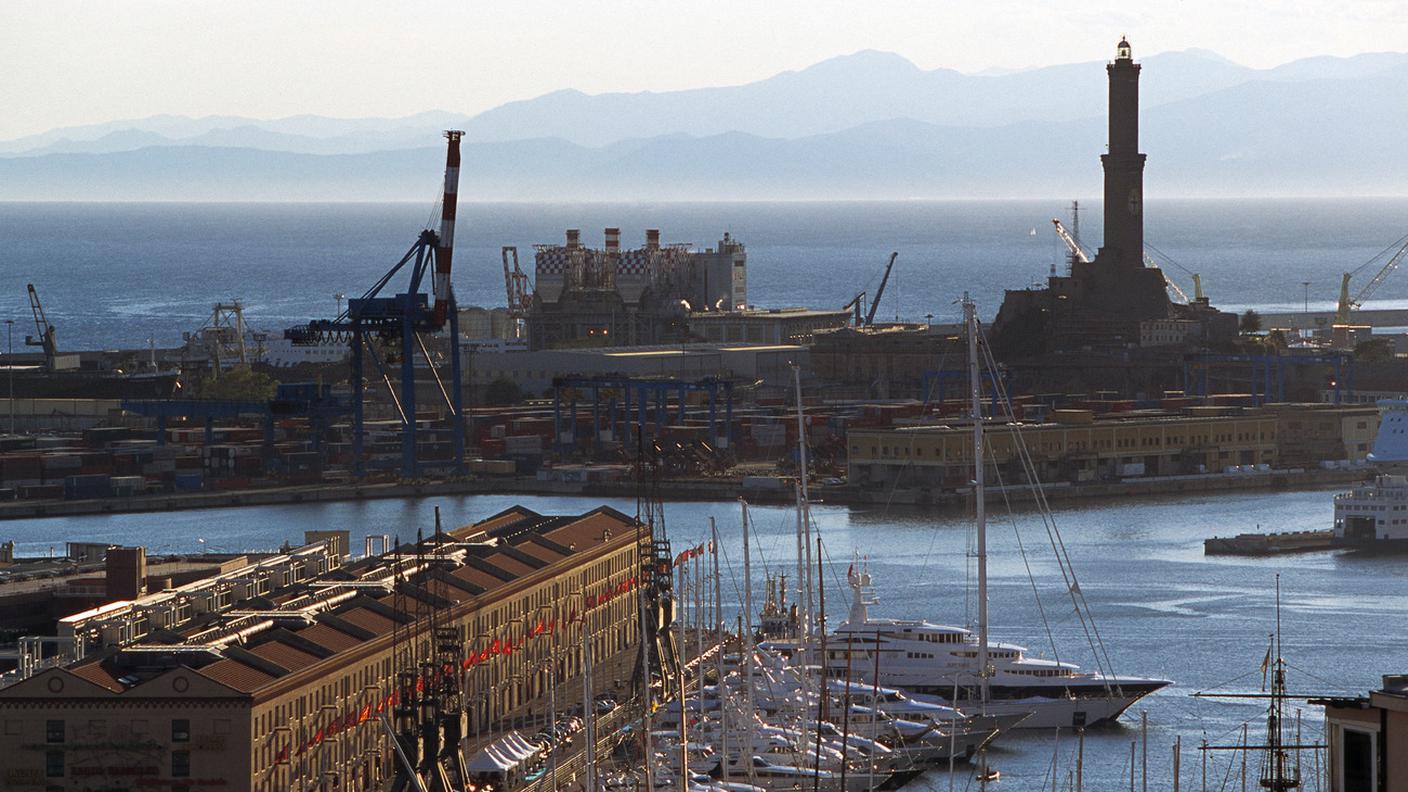 Il porto di Genova