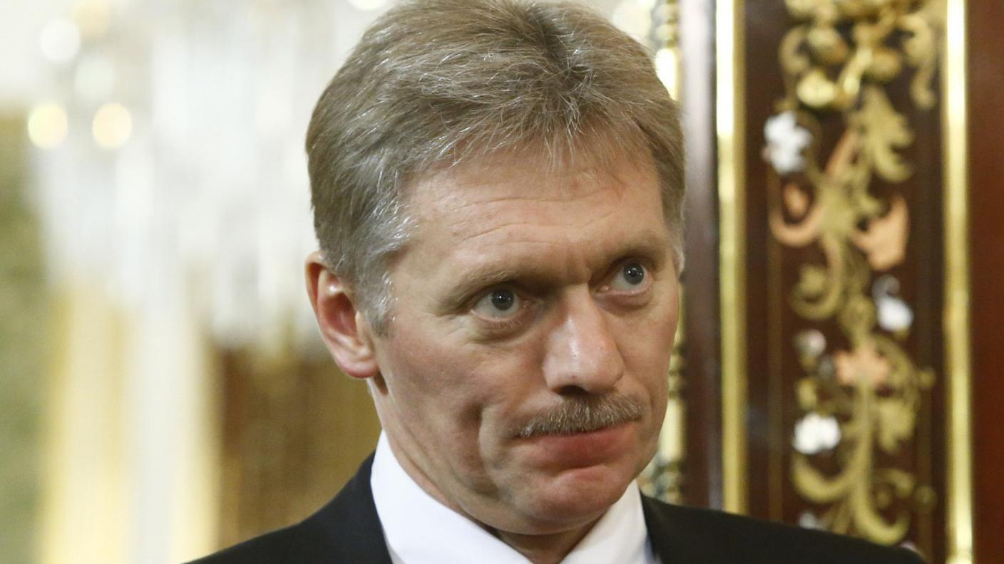 Il portavoce del Cremlino, Dmitry Peskov