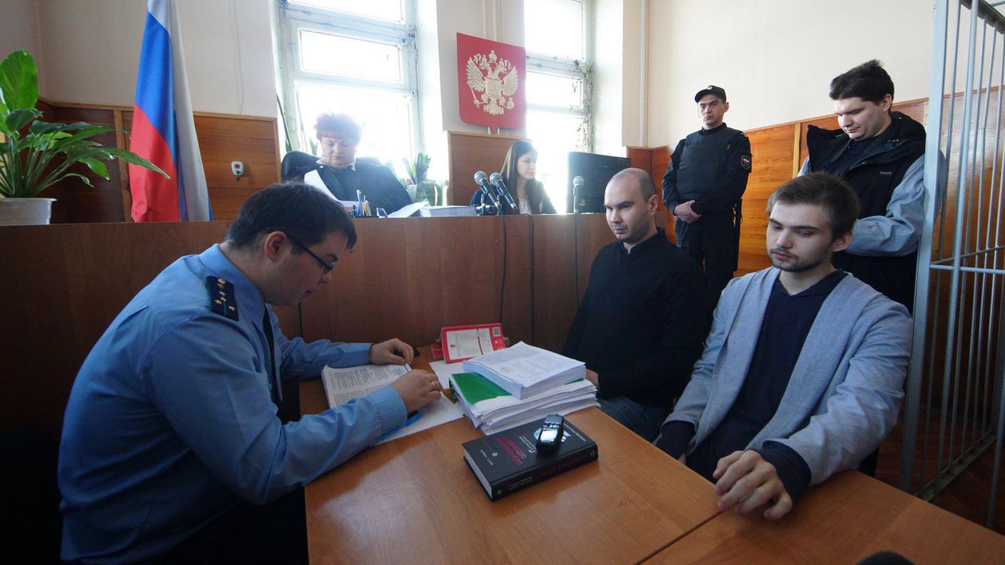 Il blogger russo Ruslan Sokolovsky in tribunale