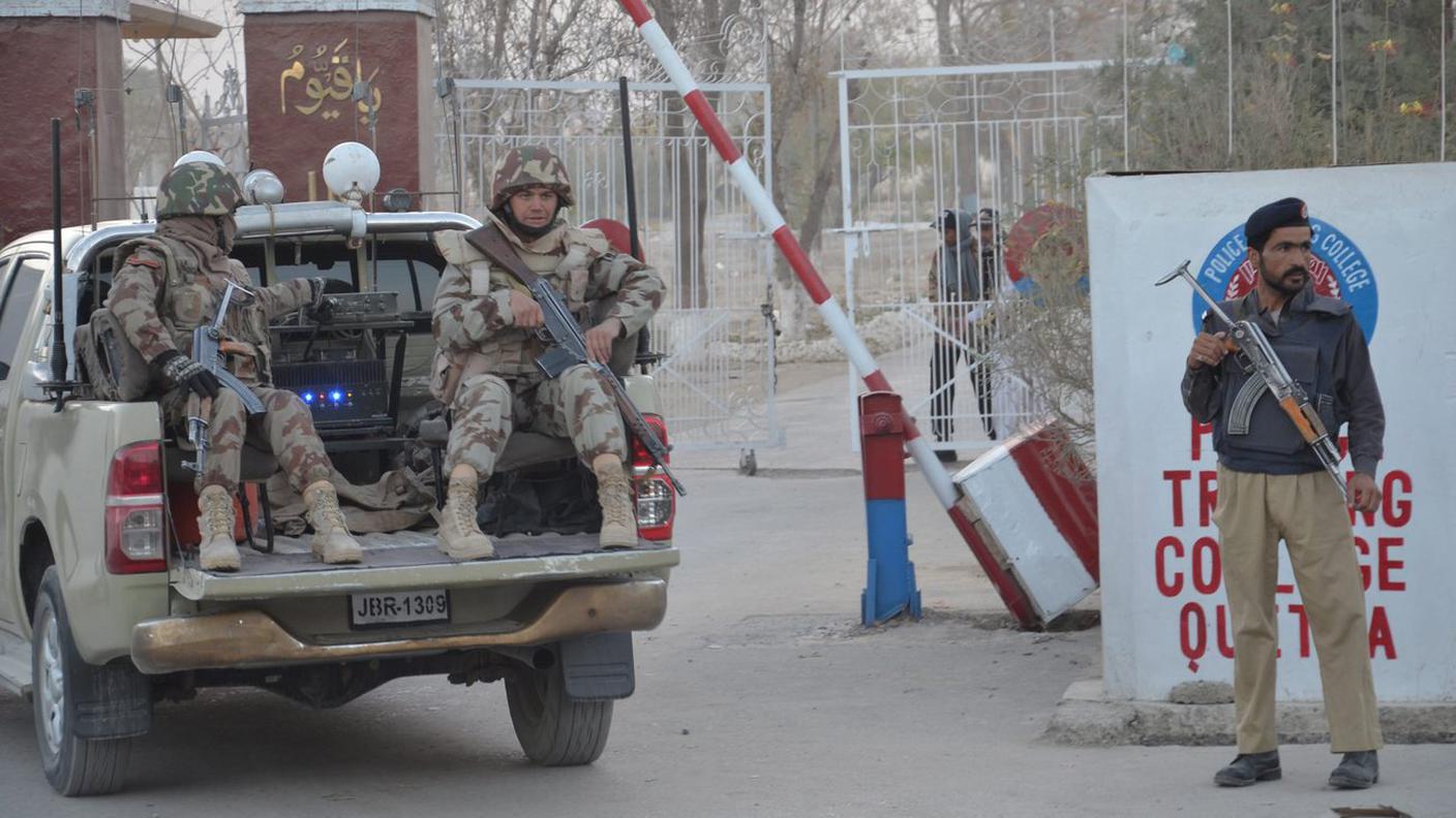 Presidio di polizia e militare a Quetta