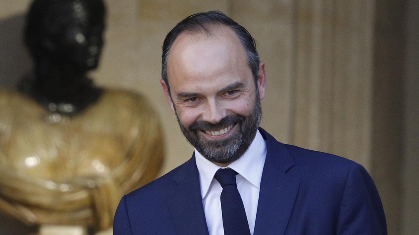 Il nuovo premier francese, Edouard Philippe, rappresentante della destra moderata