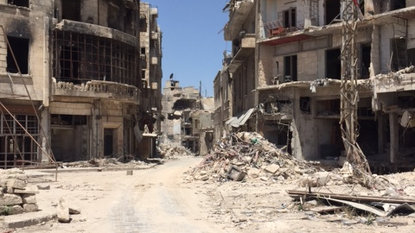La devestazione di Aleppo