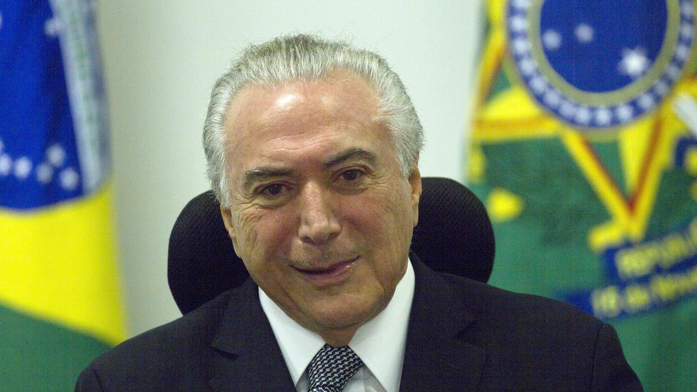 Il presidente brasiliano Michel Temer