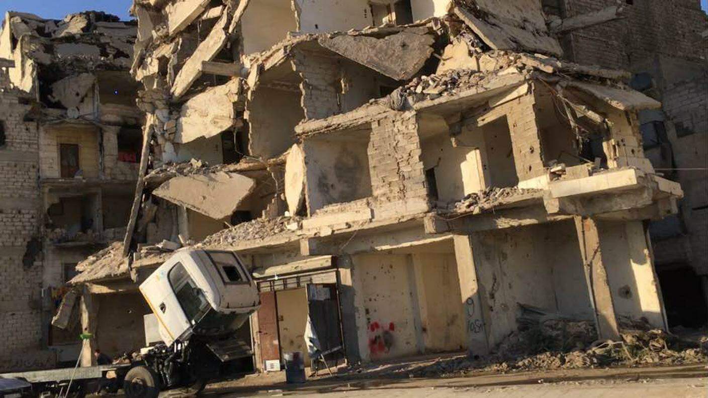 Aleppo la città distrutta