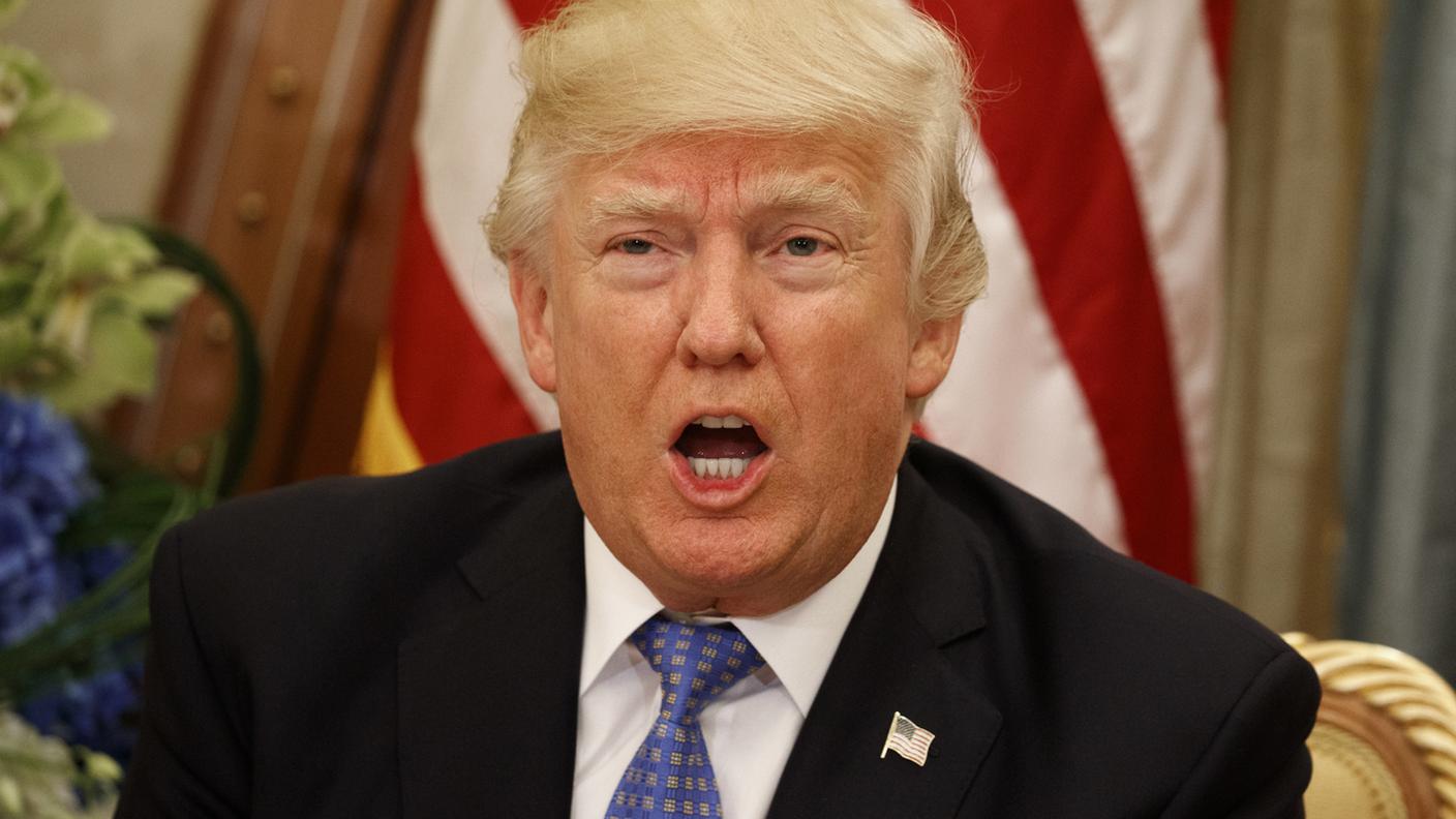 Donald Trump al suo primo viaggio all'estero da presidente statunitense