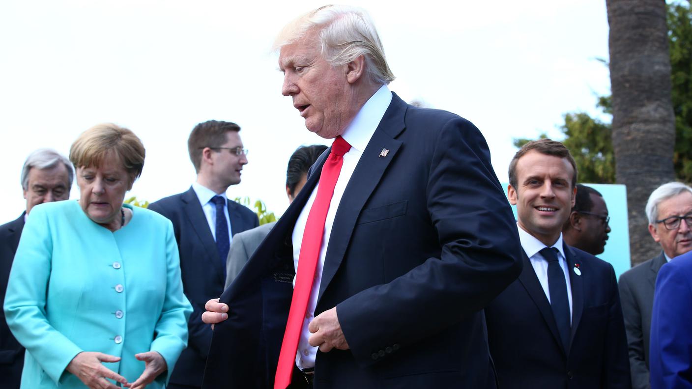 I potenti del pianeta hanno faticato po' per evitare che Trump fosse troppo controcorrente