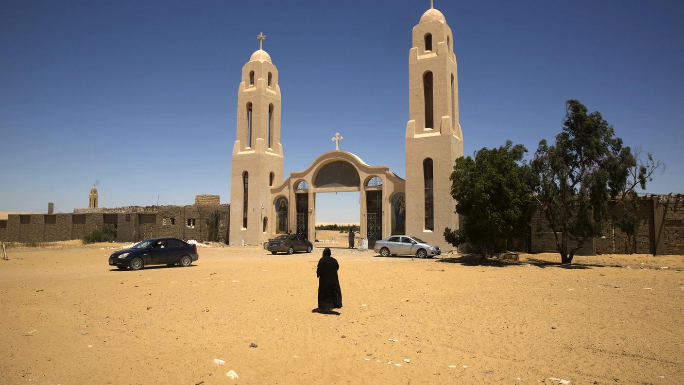 Il monastero di Anba Samuel, verso dove si dirigeva il gruppo