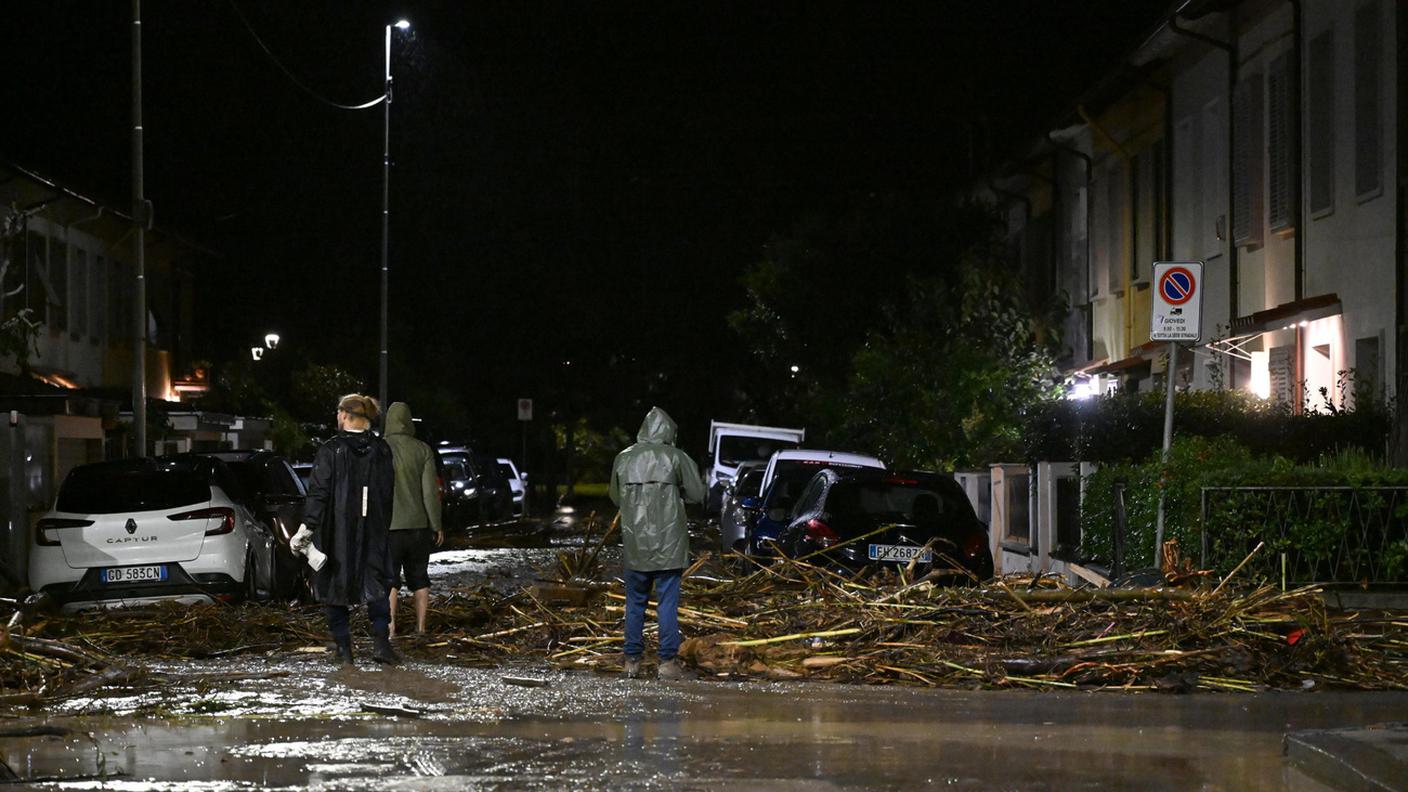 Prato è una delle zone più colpite dagli effetti della tempesta