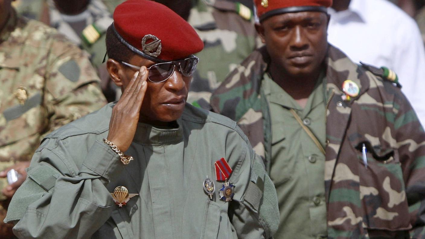 L'ex leader della giunta militare Moussa Dadis Camara