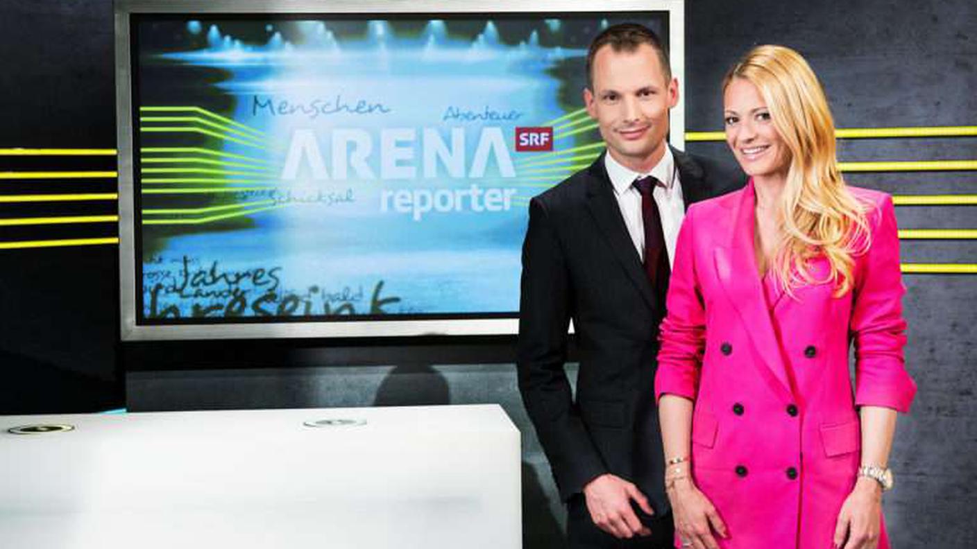 Jonas Projer e Christa Rigozzi