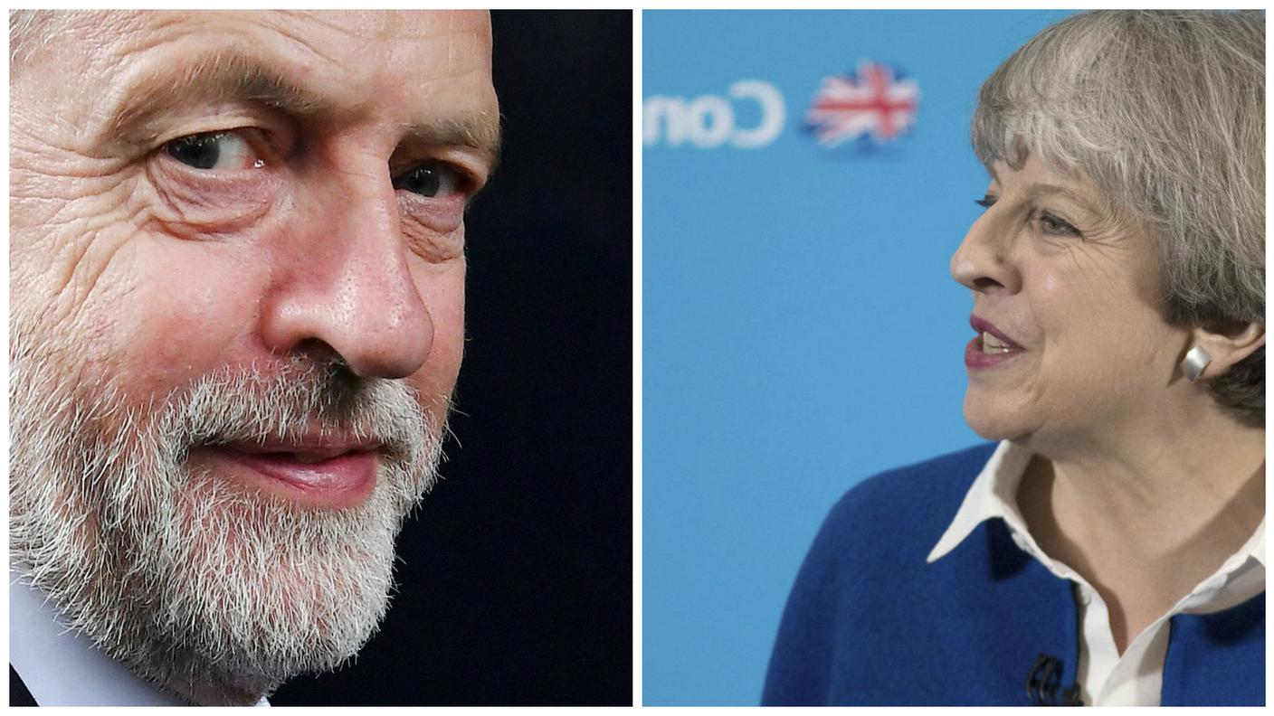 Jeremy Corbyn, Theresa May