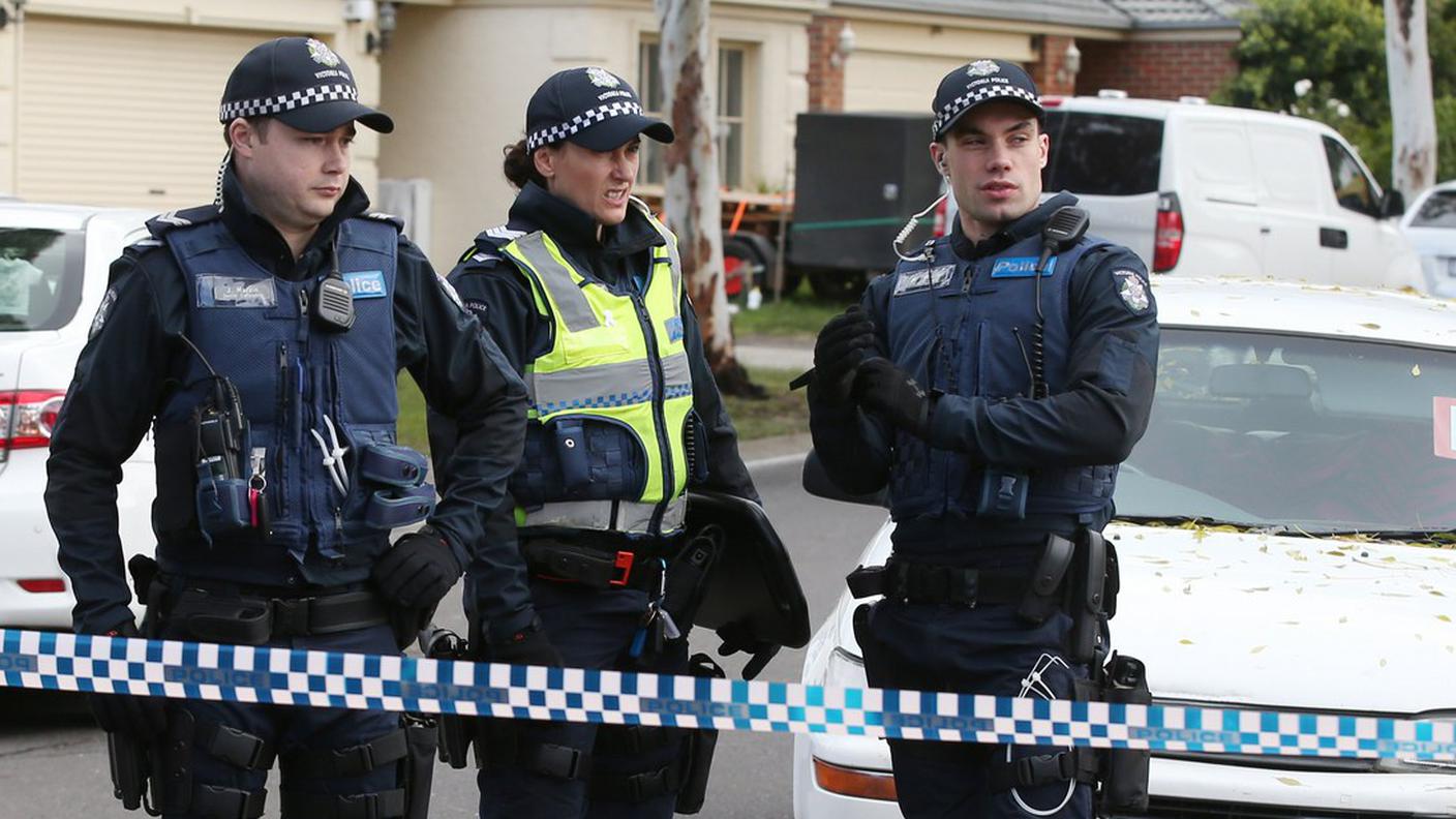 Agenti della polizia di Melbourne (archivio)