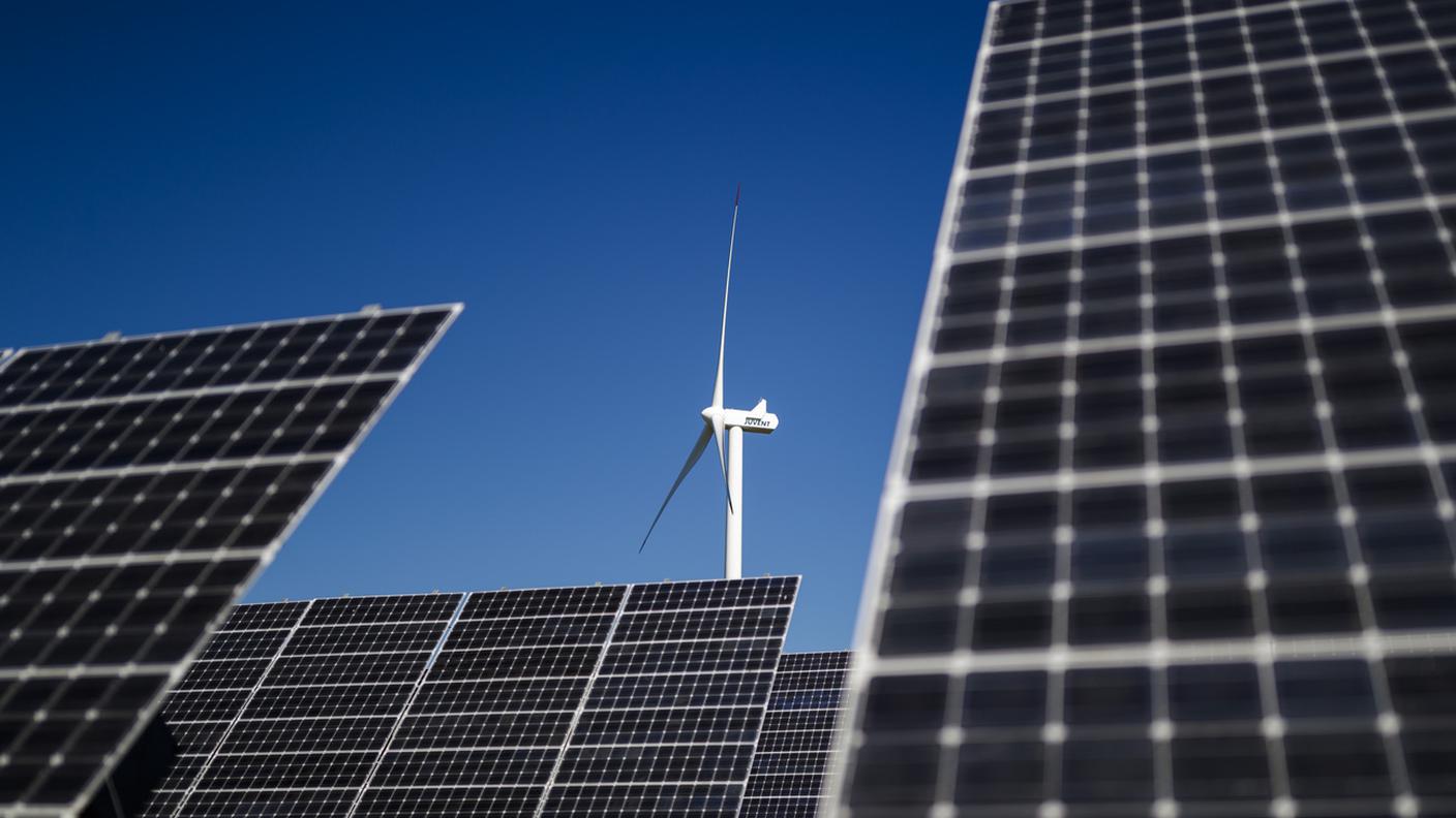 Un impianto per la produzione di energia pulita in Svizzera