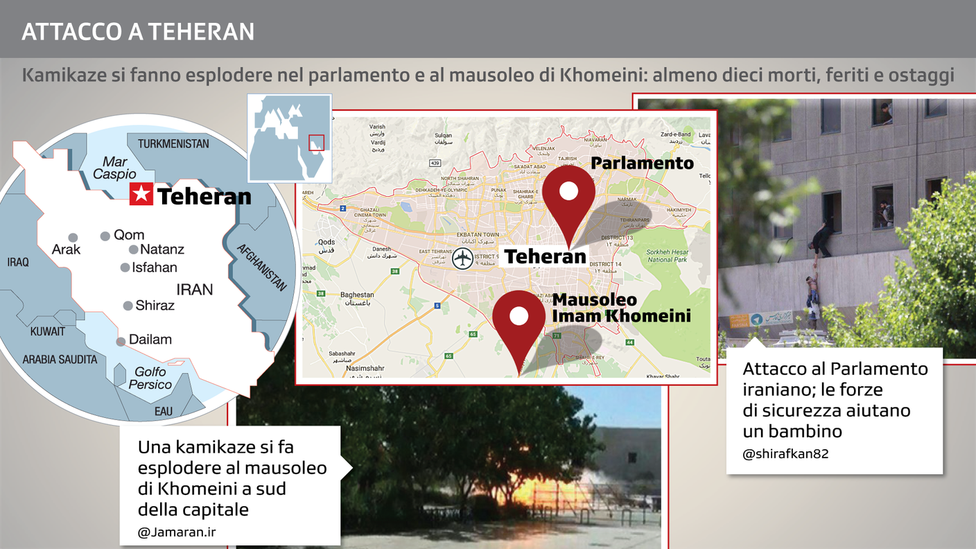 Attacco a Teheran, la situazione