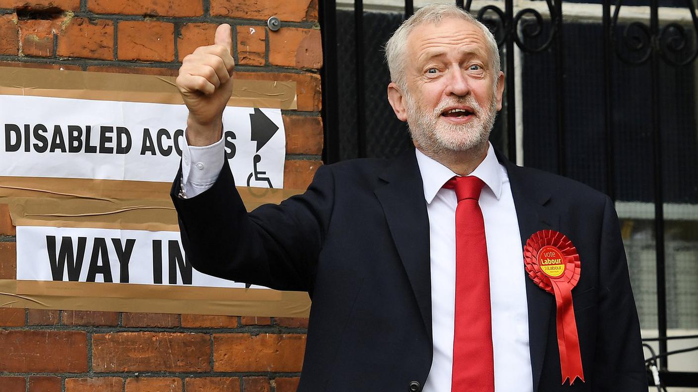 Il leader laburista Jeremy Corbyn