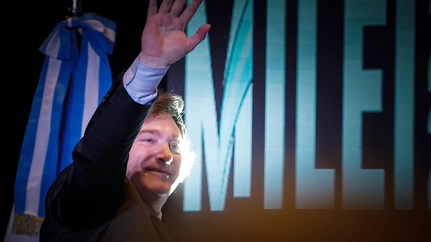 Javier Milei si è imposto nel ballottaggio presidenziale in Argentina