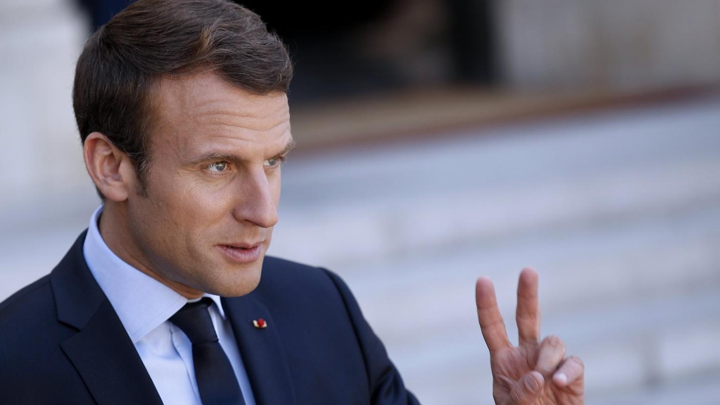 Emmanuel Macron vincitore
