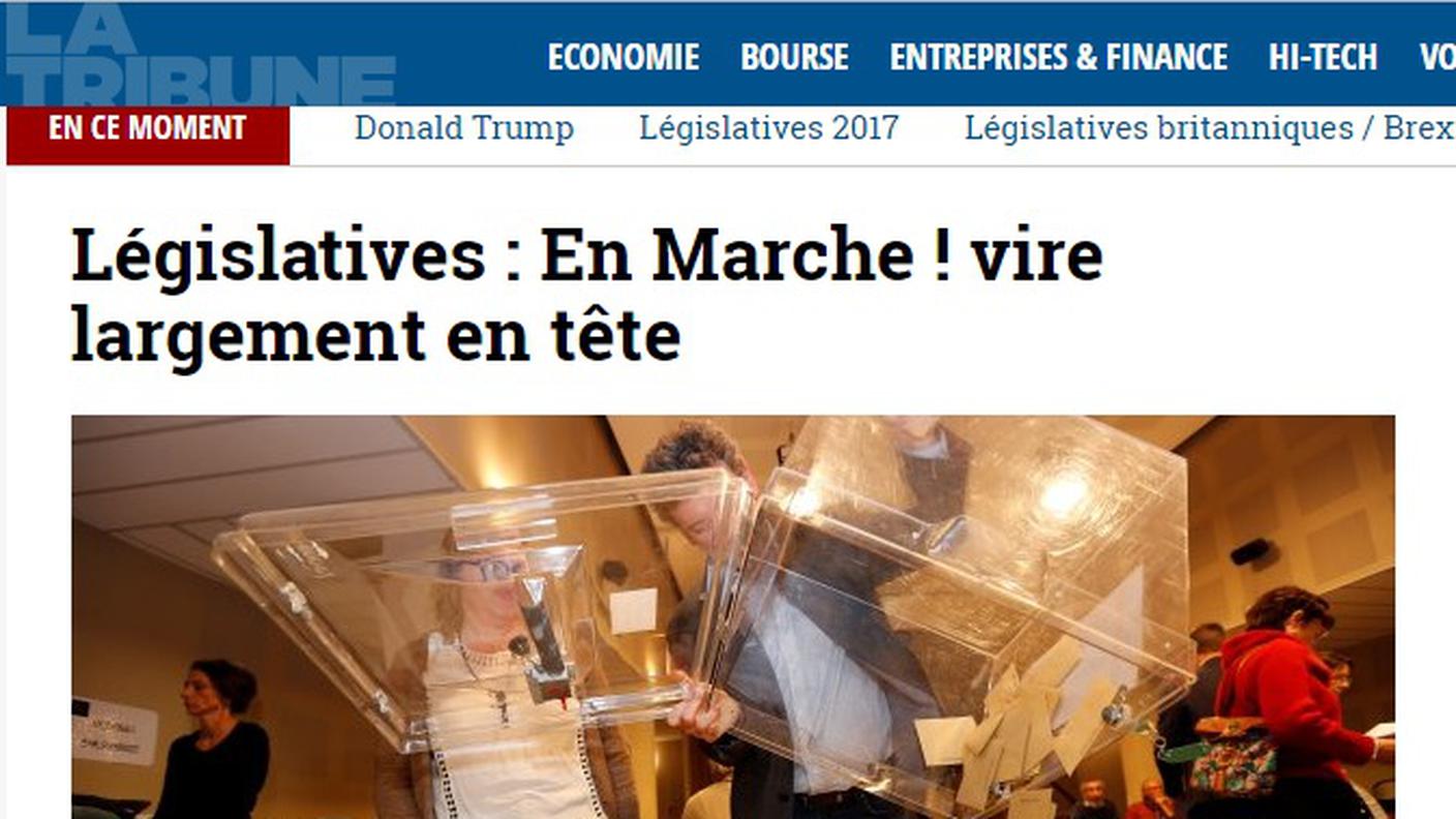 La Tribune (clicca sull'immagine per ingrandirla)