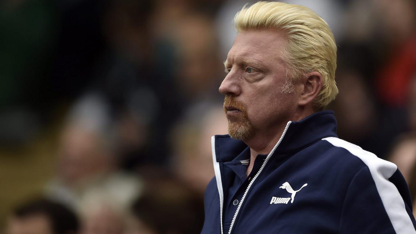 L'ex tennista germanico Boris Becker