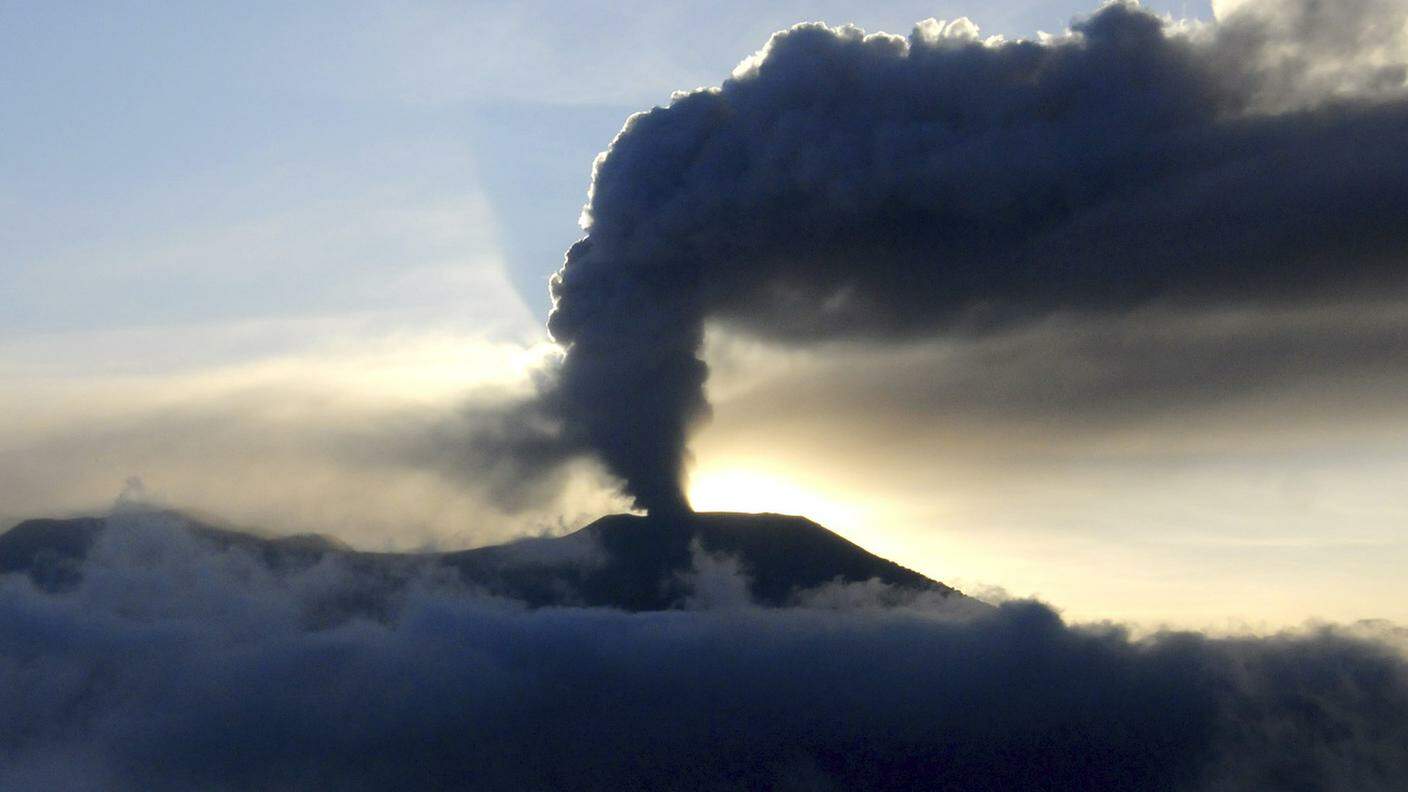Il vulcano Marapi