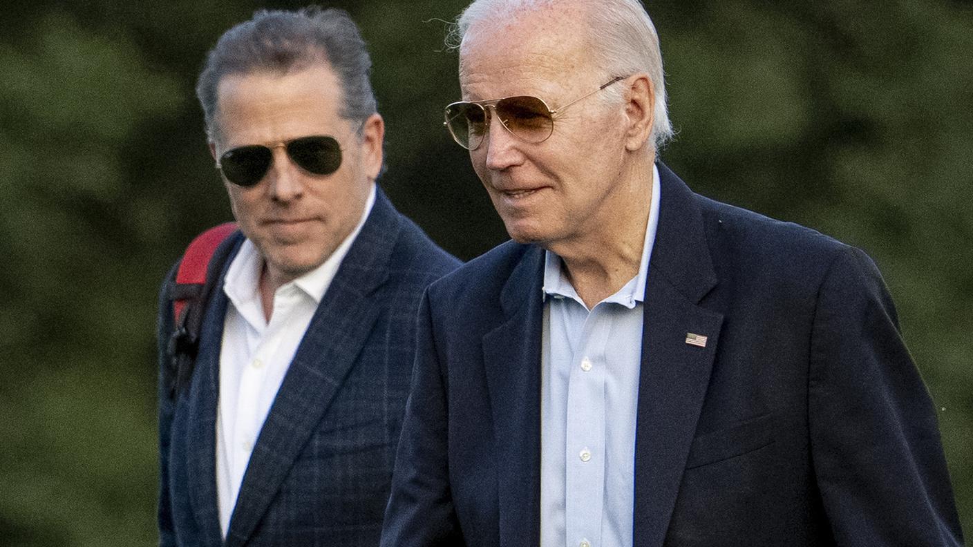 Hunter e Joe Biden